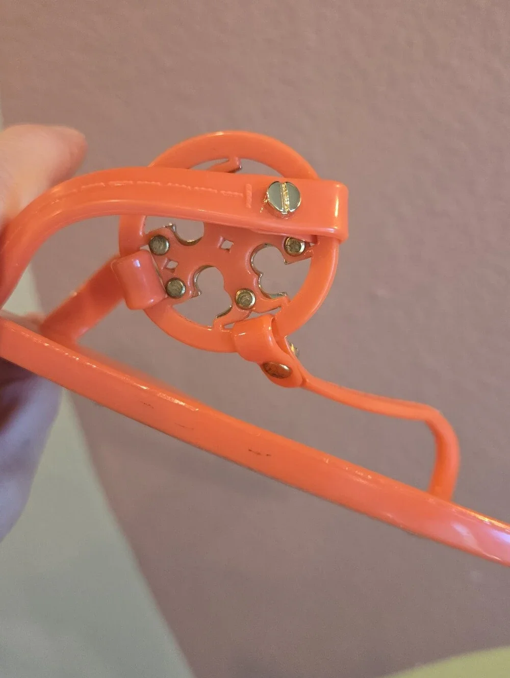 Tory Burch Mini Miller Jelly Thong Sandals 8